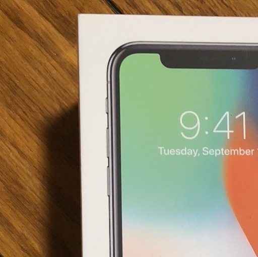 新品未使用 iPhoneX 256GB SIMフリー
