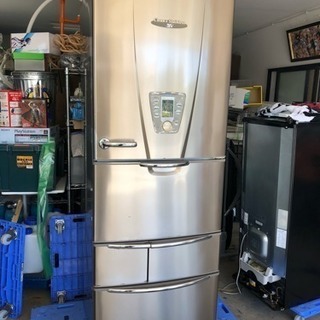 01年 SANYO 455L 冷凍冷蔵庫