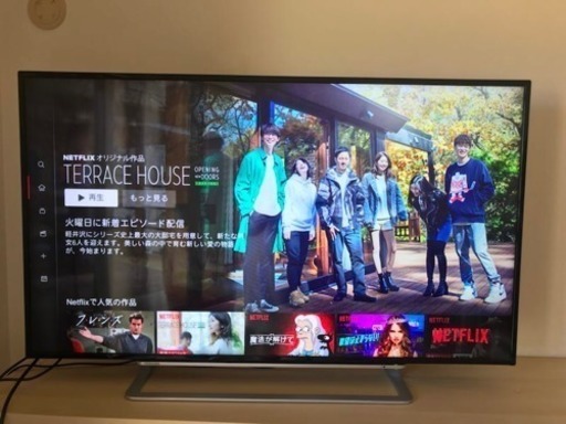 TOSHIBA REGZA 東芝 レグザ 49型 4k対応液晶テレビ 録画用HDD付き