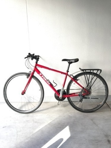 トレック TREK 7.2 FX 2015年大人気のクロスバイク (サイズ17.5 RED)