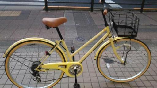 【値下げしました】ほぼ新品のシティサイクル、マイパラスM501