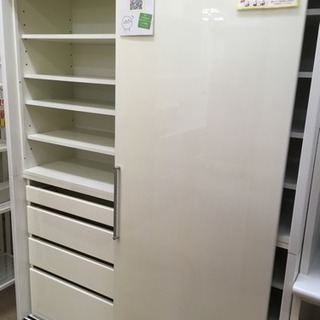 ☆ジモティ割あり☆ レンジボード 茶 H190.5×D41.5×W88 クリーニング 