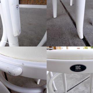 ◆IDC　秋田木工の丸ダイニングセット　曲木　北欧風◆