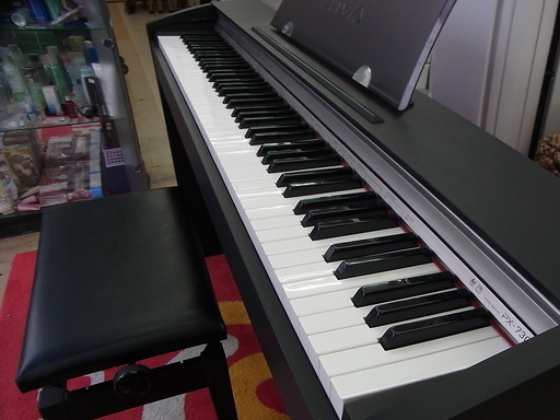 CASIO Privia 電子ピアノ 88鍵 3本ペダル ピアノイス付