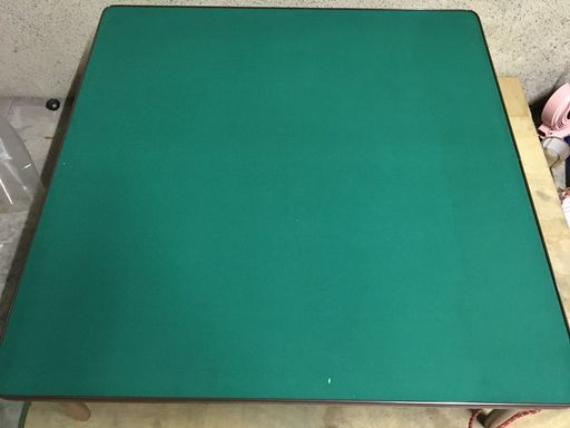 コタツ リバーシブル天板 麻雀卓 マット だんらん 昭和レトロ 正方形 90cm角 幅90cm 奥行90cm 高さ37cm とも 鴻池新田のテーブル こたつ の中古あげます 譲ります ジモティーで不用品の処分 コタツ リバーシブル天板 麻雀卓 マット だんらん 昭和レトロ 正方形 90cm角 幅90cm 奥行90cm 高さ37cm とも 鴻池新田のテーブル こたつ の中古あげます 譲ります ジモティーで不用品の処分