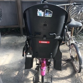 値下げ⭐️後ろ子供乗せ用 自転車 ピンク
