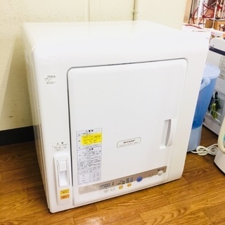 洗濯物がすぐ乾く！SHARPの乾燥機！