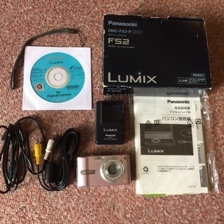 Panasonic デジタルカメラ LUMIX　DMC-FS2 ピンク
