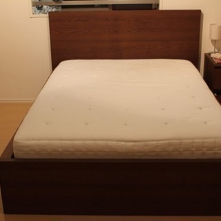 美品 ダブルサイズベッド
