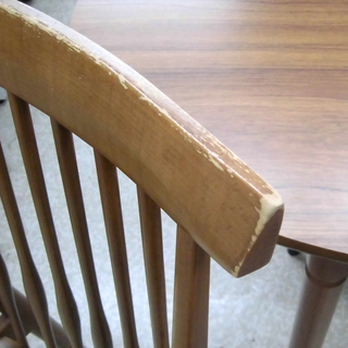 ダイニングセット 4人掛け 浜本工芸 オーバル レトロアンティーク 札幌 西区 西野