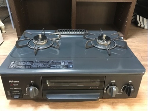 パロマ  グリル付きガステーブル 都市ガス用 IC-N36BR