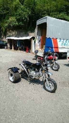大幅に、値下げしました。多少いじれる方におすすめです。中華モンキー125CC  ―登録用の書類あり。エンジン1発でかかります。