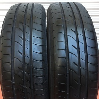 185/70R14  工賃込6800円 2本 ブリヂストン プレイズ