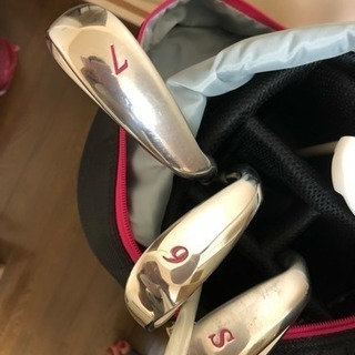 イグニオ ゴルフクラブ7点セット キャディバック付き