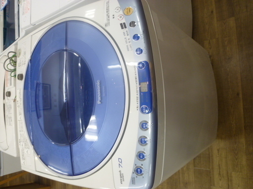 R 中古 Panasonic 簡易乾燥機能付き洗濯機（7.0kg） NA-FS70H2 2010年製