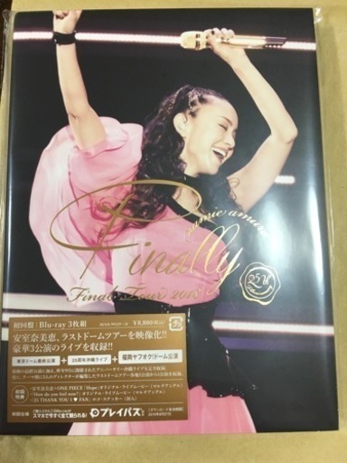 売り切れ続出「namie amuro Final Tour 2018 〜Finally〜」 安室奈美恵 【初回限定盤Blu-ray 福岡ヤフオク！ドーム】