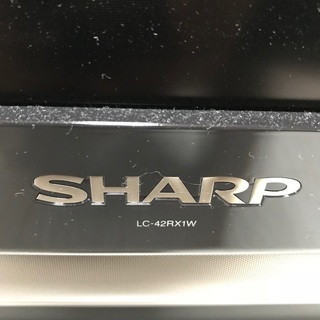 世界の亀山モデル シャープ42型テレビ LC-42RX1W 2007年製