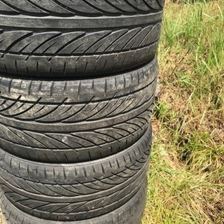 19インチ 深リム WORK ユーロライン 8.5J9.5J ワーク 4本セット タイヤ付