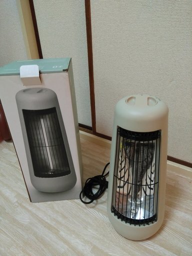ワンシーズンのみ使用 プラスマイナスゼロカーボンヒーターベージュ Js 烏丸御池の季節 空調家電 ストーブ の中古あげます 譲ります ジモティーで不用品の処分