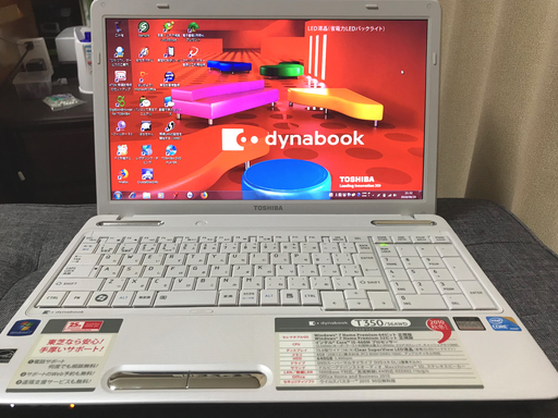 《交渉中》◆美品ノート◆東芝 dynabook T350/36AWD Corei5-460M/4G/1TB Win7