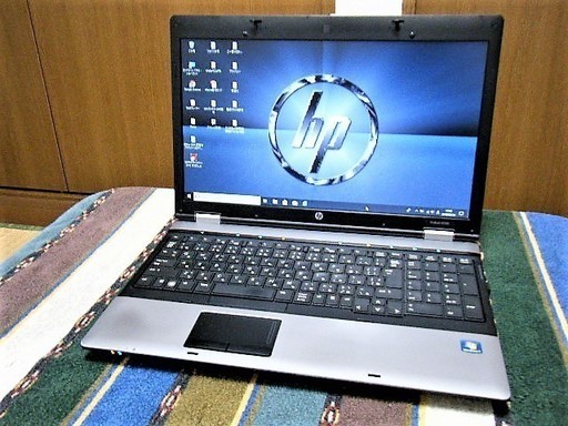 15.6型/hp/高性能Core i5/光速☆彡SSD128GB/メモリ4GB♪/MS Office✎/DVDコピー可/すぐ繋がるWi-Fi/すぐ使えるWindows10♪/リカバリメディア付