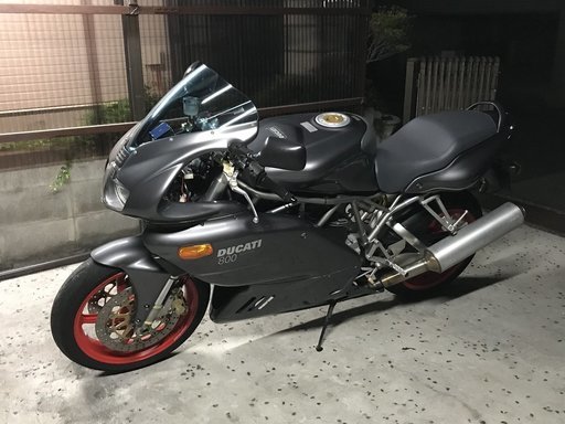 【急募】DUCATI SS800ie フルフェアリング グレー 希少な2003年式