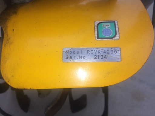 商談中 4000円値下げ 耕運機 リョービ カルチベータ RCVK-4200 家庭菜園 小型耕運機 点検 動作確認品 使い方指導可能 女性もらくらくエンジン始動 宇都宮近郊 コマメ