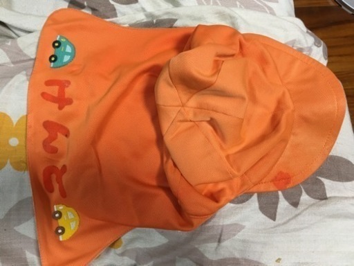保育園 幼稚園 カラー帽子 オレンジ だいだい色 えりなアジサイ 島尻のキッズ用品 子供用ファッション小物 の中古あげます 譲ります ジモティーで不用品の処分