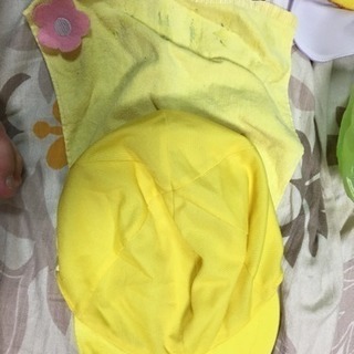 保育園 幼稚園 カラー帽子 黄色イエロー