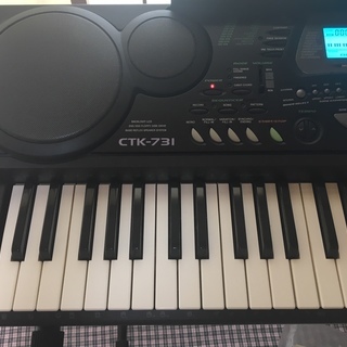 CASIO カシオ 電子ピアノ キーボード CTK731 スタンド付き
