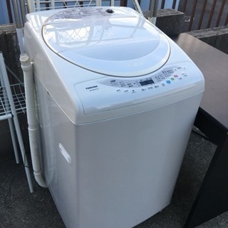 TOSHIBAの全自動洗濯機 3日以内に取りに来て頂くか、配送希...