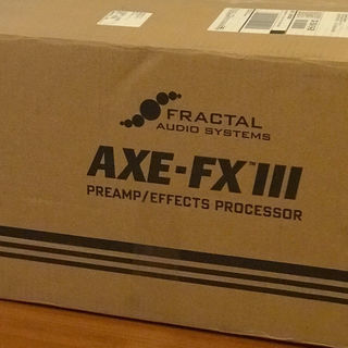 ◆新品 配送します！ 早い者勝ち!! 全国配送無料 AXE FX Ⅲ fractal audio systems 並行輸入品 即納 ギター エフェクター kemper line boss fender gibson 