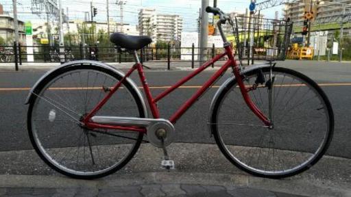 ♪ジモティー特価♪ストレートフレーム　27型中古シティサイクル　新大阪　サイクルキッズ