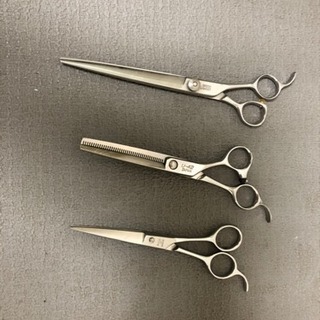トリミングハサミ 単品可能