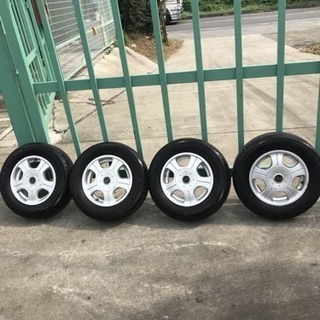 ブリヂストン トップラン ホイール ヨコハマタイヤ 4本セット