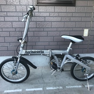 美品！折りたたみ自転車 未整備