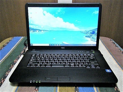 15.6型/NEC/高性能第三世代 i3/MS Office✎/HDD250GB♪/快適♬メモリ4GB/DVD/すぐ使えるWindows10 メディア作成ツール付/すぐ繋がるWi-Hi