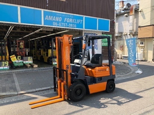 フォークリフト ガソリン車 1.5トン