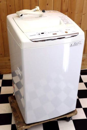 東芝 4.2kg全自動洗濯機 AW-42ML ステンレス槽 2013年製