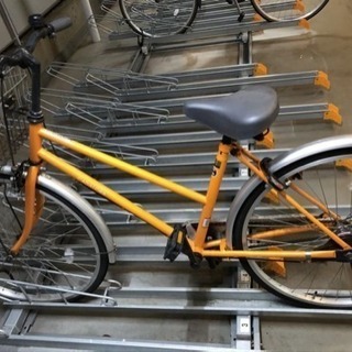 自転車(オレンジ)