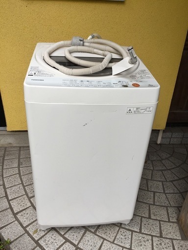 東芝 洗濯機 AW-60GL 2012年製 6kg ツインエアドライ