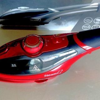 高速加熱スチームアイロン 20秒立ち上がり 220mlタンク グレー