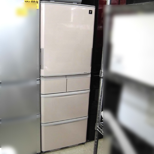冷蔵庫 384L 2012年製 SJ-PW38W-N プラズマクラスター 札幌 西区 西野