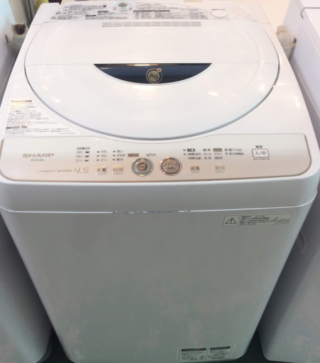 世界有名な 【送料無料・設置無料サービス有り】洗濯機 SHARP ES-FG45L-H 中古 洗濯機