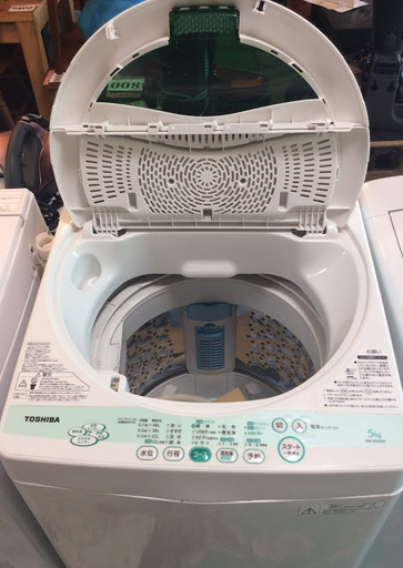 【送料無料・設置無料サービス有り】洗濯機 TOSHIBA AW-505 中古