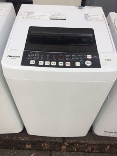 Hisense5.5Kg洗濯機★2016年★HW-T55A