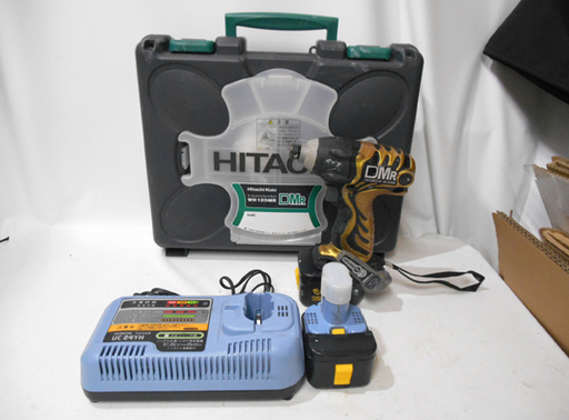 札幌 日立/HITACHI WH 12DMR インパクトドライバー 12V 充電器 ケース付 白石区