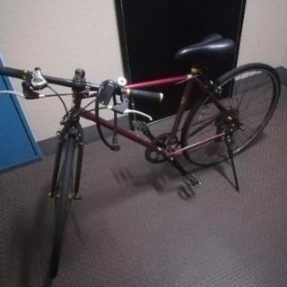引き取りの方限定】クロスバイク（タイヤ交換が必要と思います。）