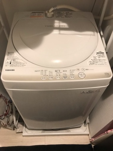 東芝全自動洗濯機AW-4S2