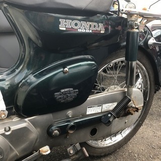 HONDA スーパーカブ90 実働 フロント事故曲がり少しあり 福岡市南区 − 福岡県